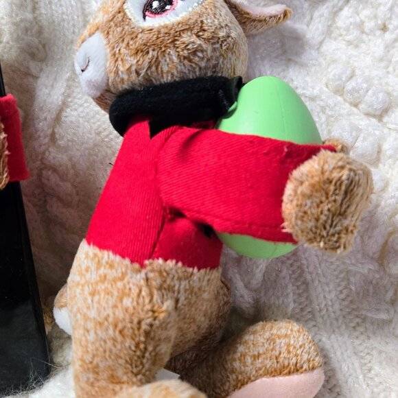 2 Easter Bunnies 8” Peter Rabbit Plush  Flopsy Bunnies w/Wraparound Arms - - Picture 6 of 7